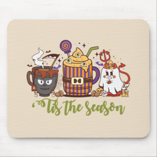 "Tis The Season Halloween Coffee Mouse Mat