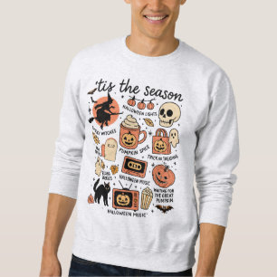 'Tis the Season Halloween Graphics Sweatshirt