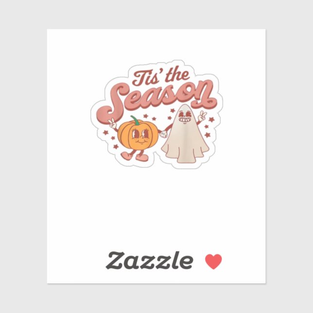 Tis The Season Halloween Halloween Vintage Spooky  (Sheet)