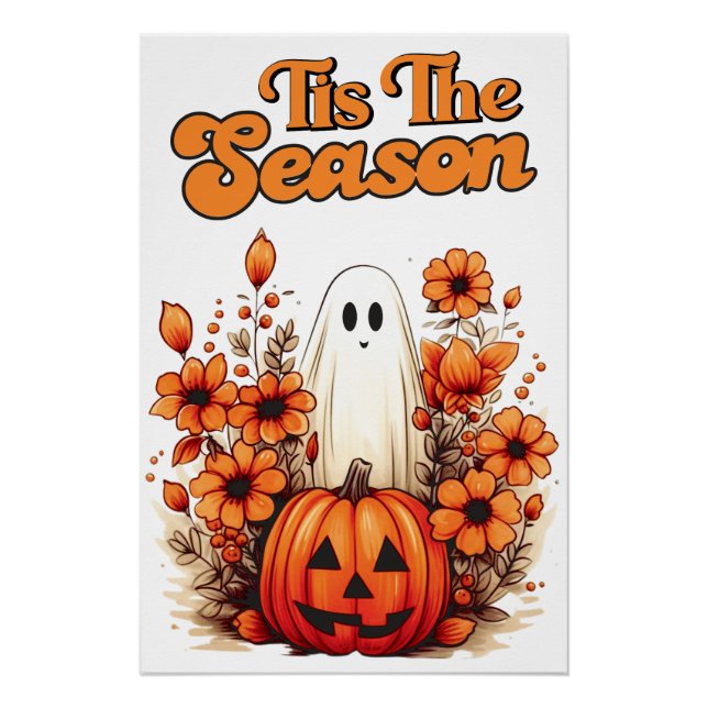 Tis the Season Halloween Poster (Front)