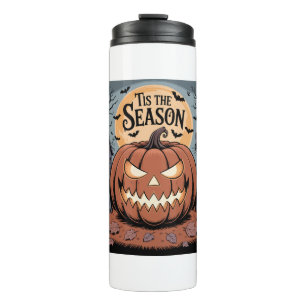 Tis the Season Halloween Thermal Tumbler