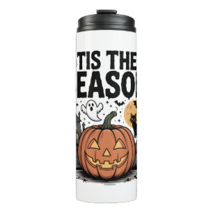 Tis the Season Halloween Thermal Tumbler