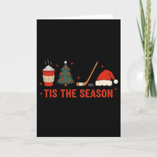 Tis The Season Hockey Christmas Card