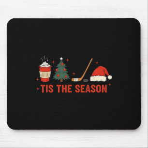 Tis The Season Hockey Christmas Mouse Mat