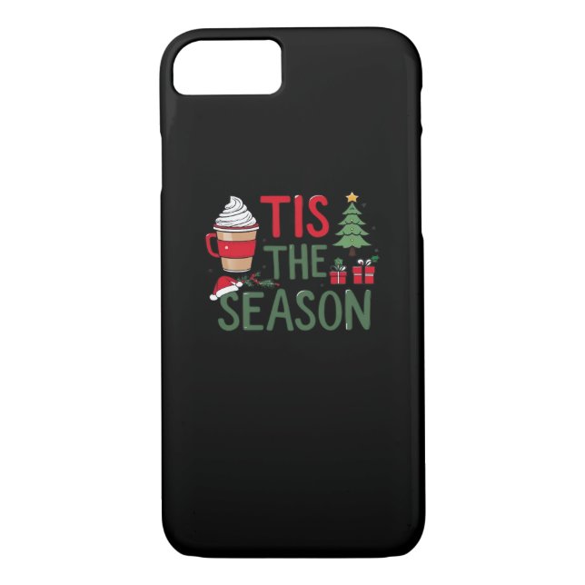 Tis The Season Holiday Cheer Case-Mate iPhone Case (Back)