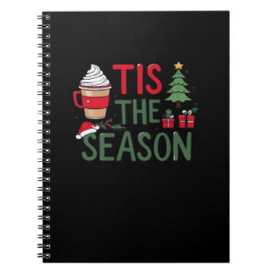 Tis The Season Holiday Cheer Notebook