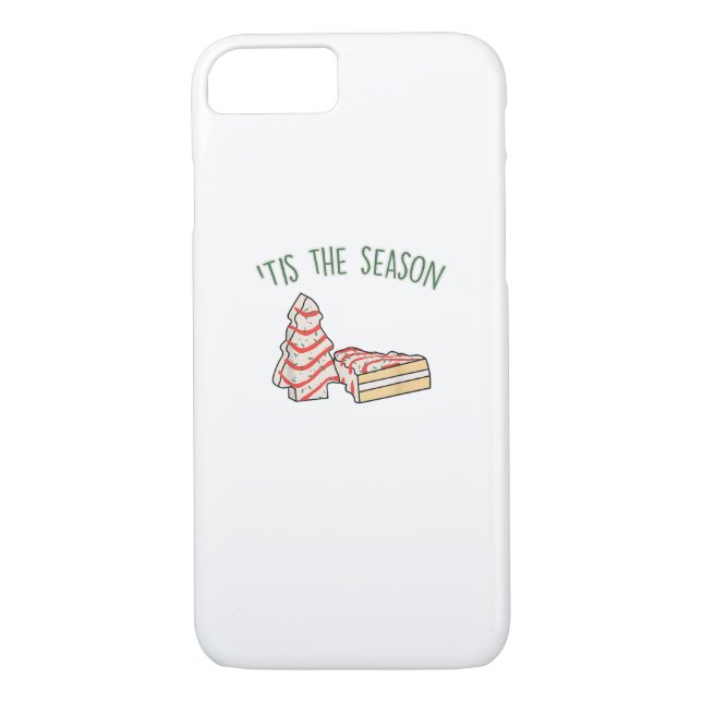 Tis The Season Holiday Christmas Case-Mate iPhone Case (Back)