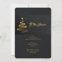 Tis the Season Holiday Invitation