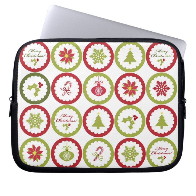 Tis' The Season Holiday Laptop & Netbook Sleeves (Front)