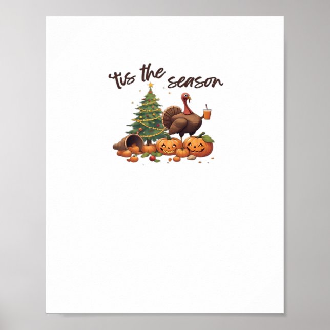 Tis The Season Holiday Mashup Poster (Front)