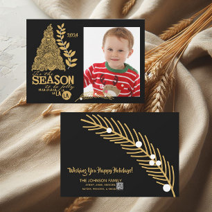 Tis The Season Holiday Photo Card