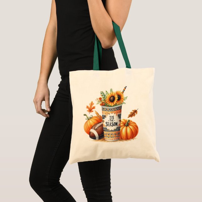 Tis The Season Large Tote Bag (Front (Product))