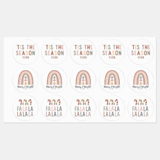 Tis the season Merry and Bright Falala lalala Xmas