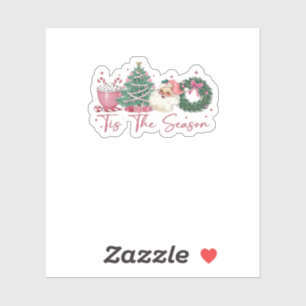 Tis The Season Merry Christmas Cute Xmas Coffee Ch