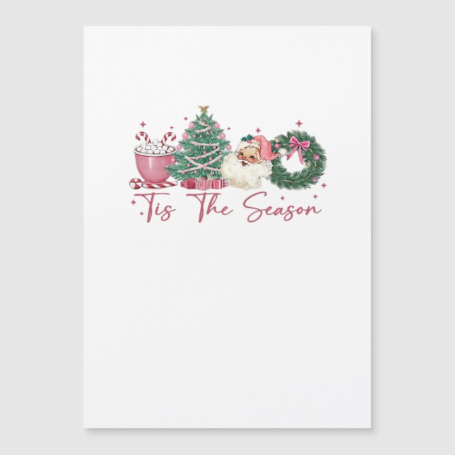 Tis The Season Merry Christmas Cute Xmas Coffee Ch (Front)