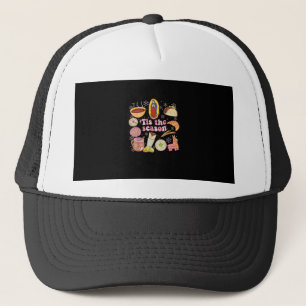 Tis The Season Mexican Christmas Holiday Trucker Hat