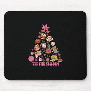 Tis The Season Mexican Christmas Tree Tamales Pan  Mouse Mat