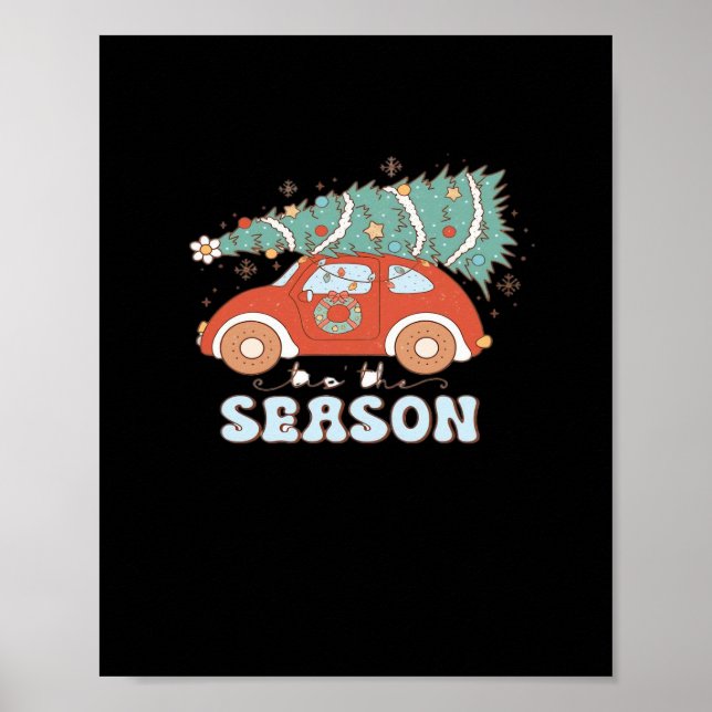 Tis The Season Minimal Clean Poster (Front)