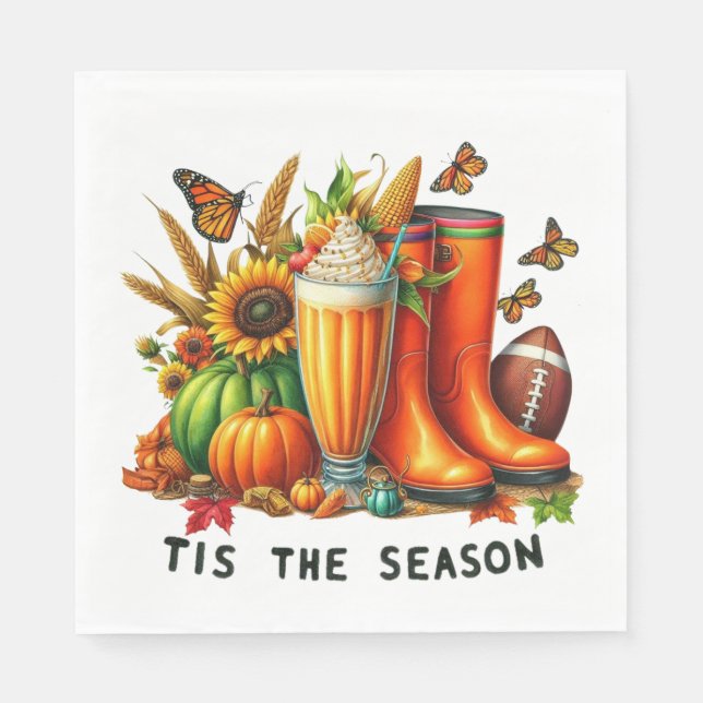 Tis the Season  Napkin (Front)