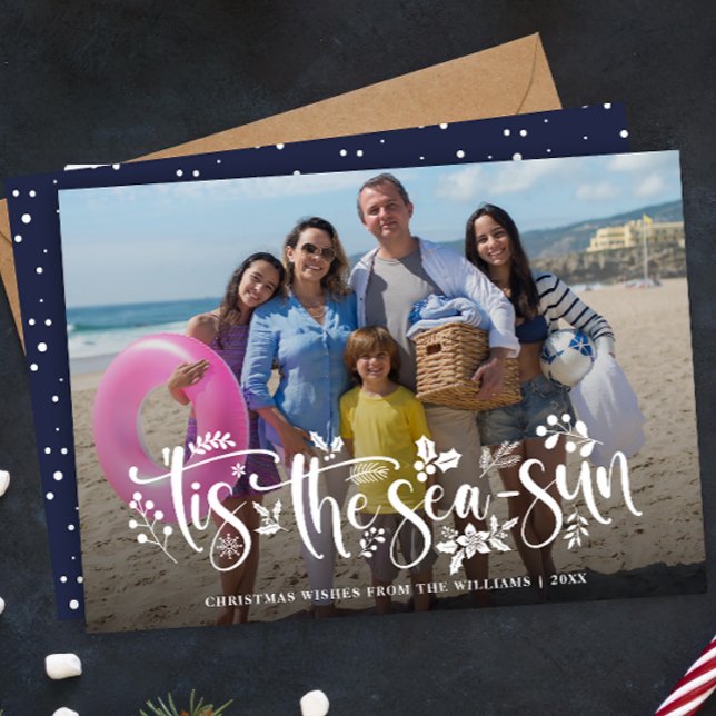 Tis the Season | Nautical Holiday Photo Card (Creator Uploaded)