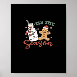 Tis The Season New Years Funny Christmas Poster