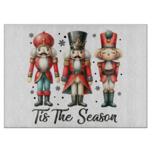 Tis the season Nutcrackers Cutting Board