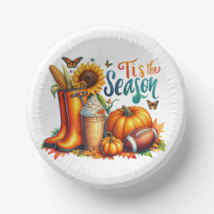 Tis the Season   Paper Bowls Paper Plate