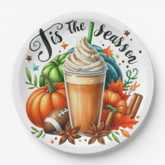Tis the Season Paper Plate