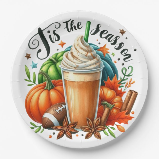 Tis the Season   Paper Plate (Front)