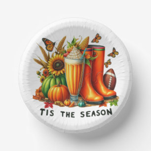 Tis the Season Paper Plate