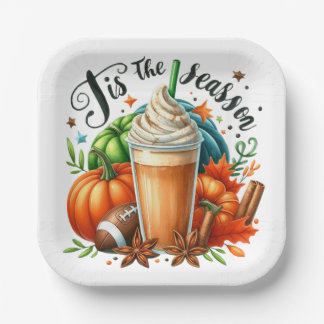 Tis the Season Paper Plate