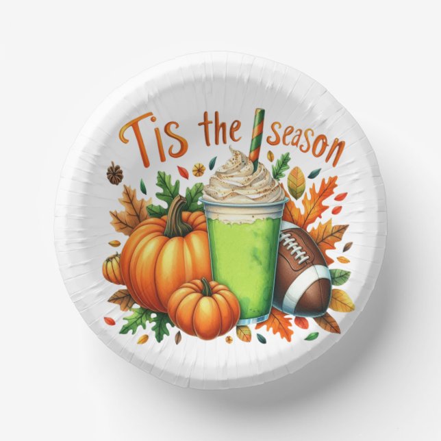 Tis the Season   Paper Plate (Front)