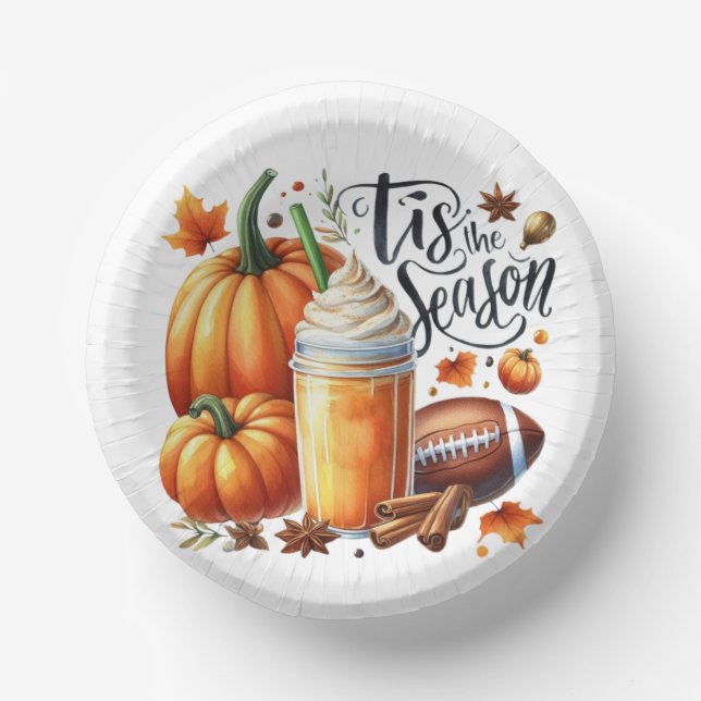 Tis the Season   Paper Plate (Front)