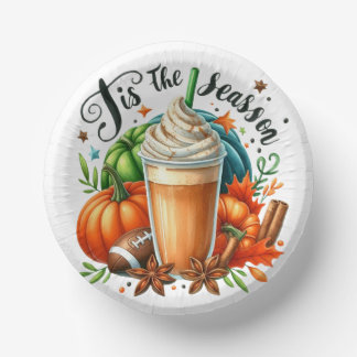Tis the Season Paper Plate