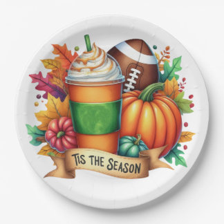 Tis the Season Paper Plate