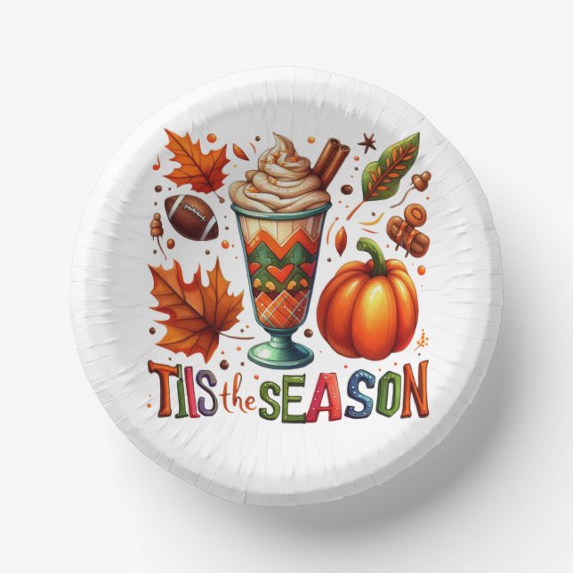 Tis the Season   Paper Plate (Front)