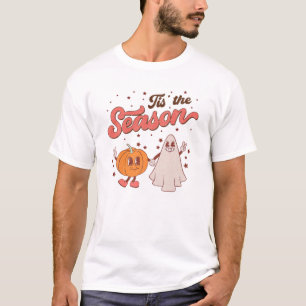 Tis The Season Pumpkin Spice Fall Autumn Boo Hallo T-Shirt