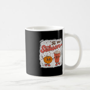 Tis The Season Pumpkin Spice Fall Autumn Hallowee Coffee Mug