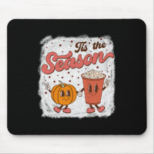 Tis The Season Pumpkin Spice Fall Autumn Hallowee Mouse Mat