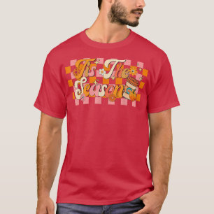 Tis The Season Pumpkin Spice Funny Fall Vibes Autu T-Shirt