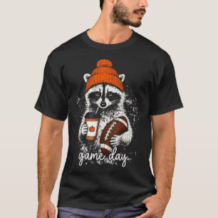 Tis the season racoon pumpkin spice latte T-Shirt