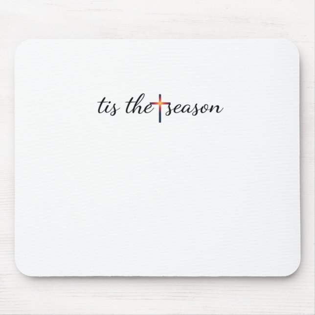 Tis The Season Retro Classic Mouse Mat (Front)