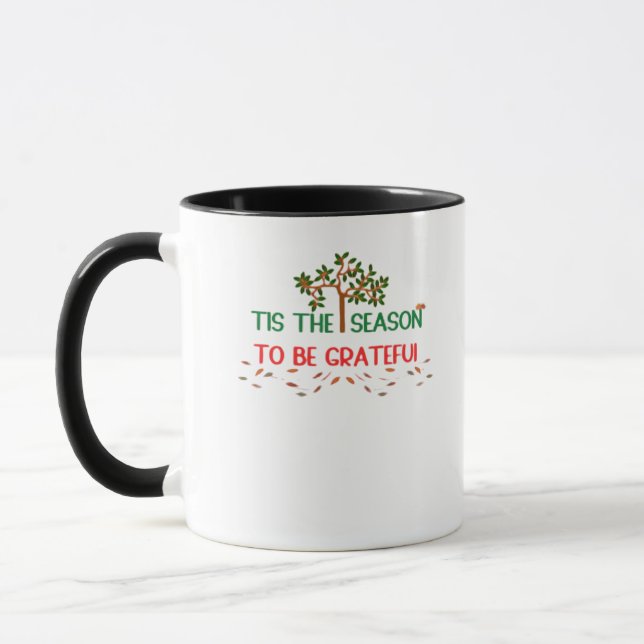 Tis The Season Retro Classic Mug (Left)