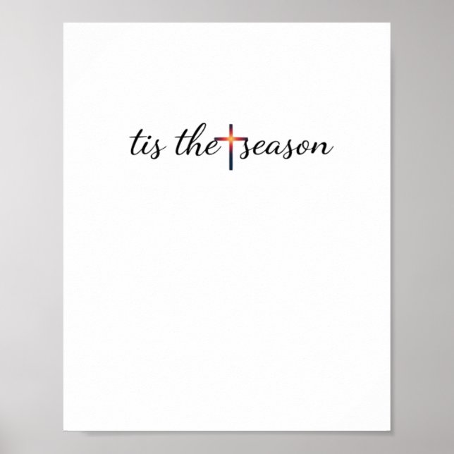 Tis The Season Retro Classic Poster (Front)