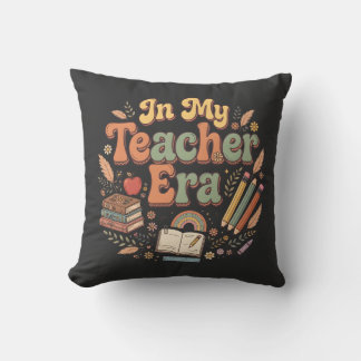 Tis The Season - Retro Groovy Christmas Gingerbrea Cushion