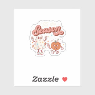 Tis The Season Retro Halloween Party Funny Graphic