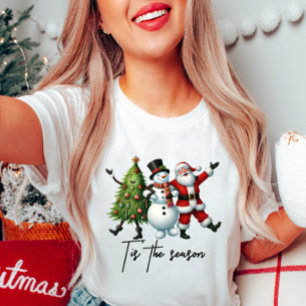Tis The Season Santa Shirt