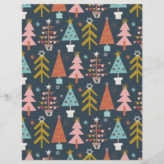 Tis The Season Scrapbook Paper (Front)