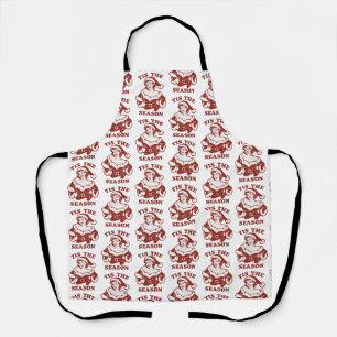 Tis The Season Snarky Christmas Sarcastic Funny Apron