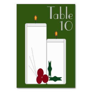 "Tis the Season" Table Card